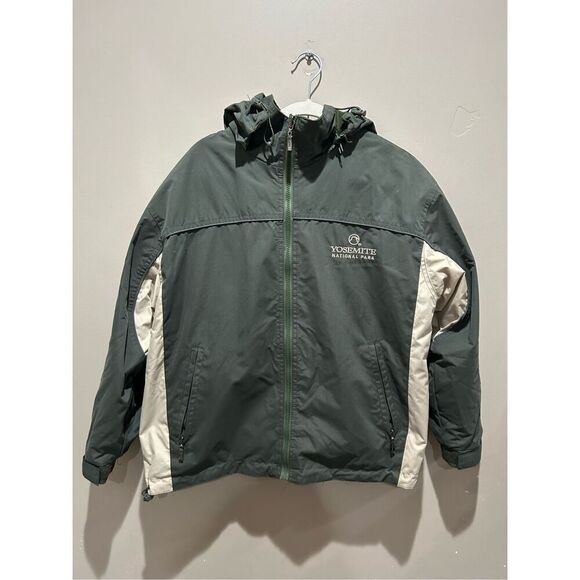 YOSEMITE NATIONAL PARK Reversible Hooded Jacket - Picture 1 of 14